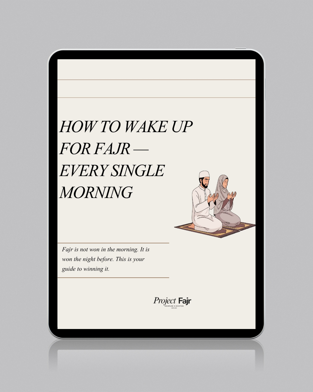 How to Wake up for Fajr Every Single Morning