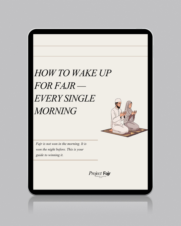 How to Wake up for Fajr Every Single Morning